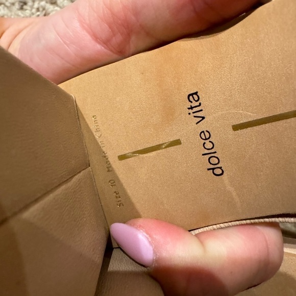 Dolce Vita Prisma Sandal Heels Size 10 - Picture 5 of 5